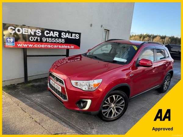 Mitsubishi ASX SUV, Diesel, 2018, Red