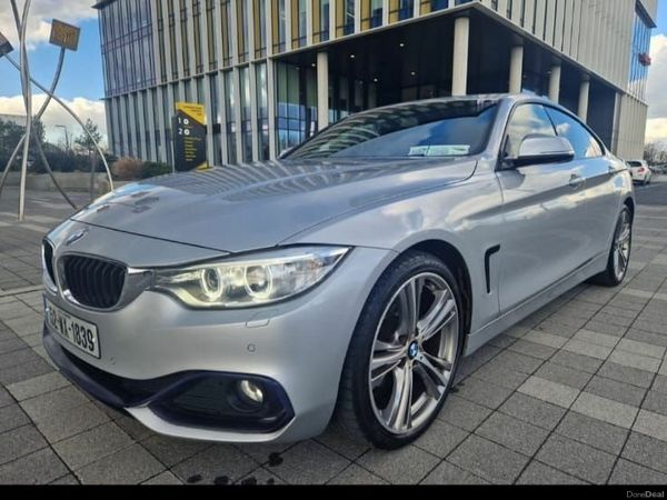 BMW 4-Series Coupe, Diesel, 2015, Silver