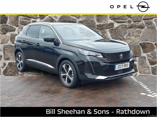 Peugeot 3008 MPV, Petrol, 2022, Black