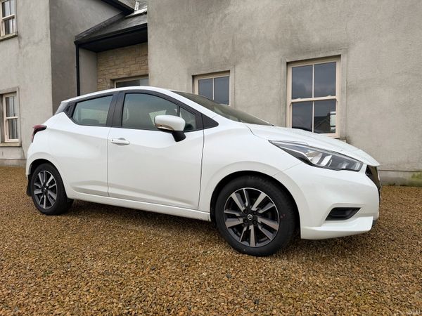 Nissan Micra Hatchback, Petrol, 2017, White