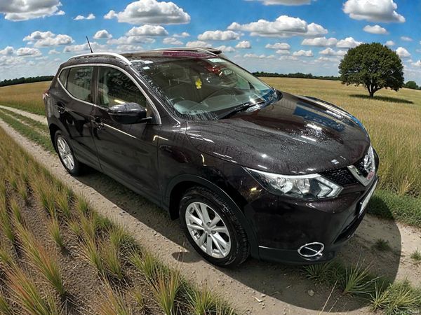 Nissan Qashqai SUV, Petrol, 2017, Purple