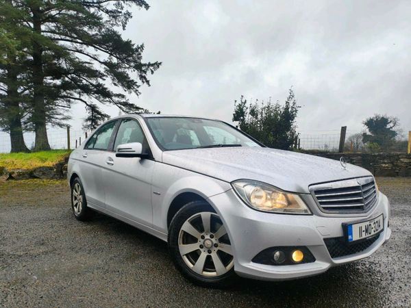 Mercedes-Benz C-Class Saloon, Diesel, 2011, Silver