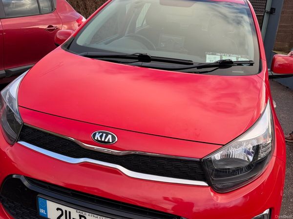 Kia Picanto Hatchback, Petrol, 2021, Red