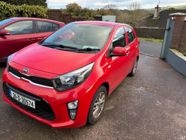 Kia Picanto Hatchback, Petrol, 2021, Red