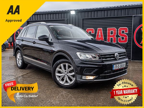 Volkswagen Tiguan SUV, Diesel, 2017, Black