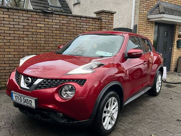 Nissan Juke SUV, Petrol, 2017, Red