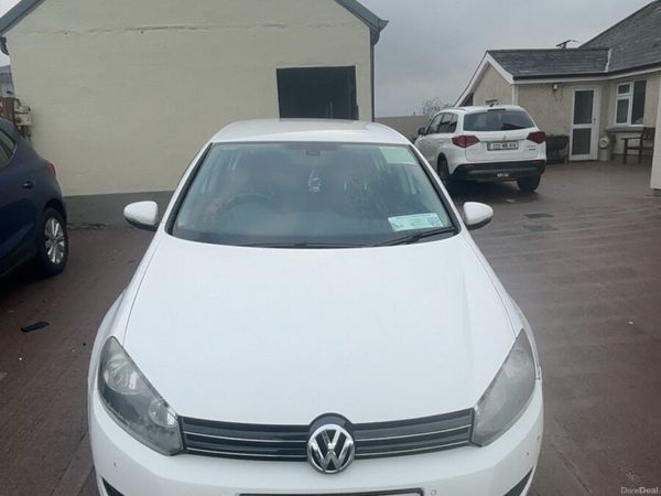 Volkswagen Golf Hatchback, Diesel, 2011, White