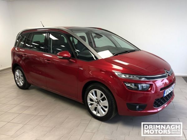 Citroen C4 Picasso Hatchback, Diesel, 2016, Red