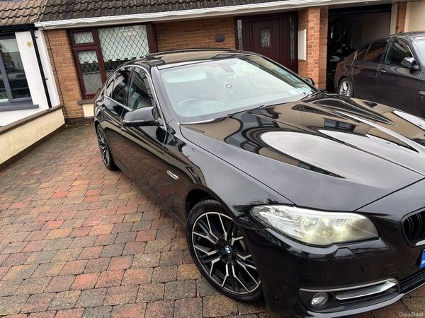 BMW 5-Series Saloon, Diesel, 2014, Black