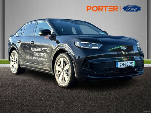 Ford Capri SUV, Electric, 2026, Black