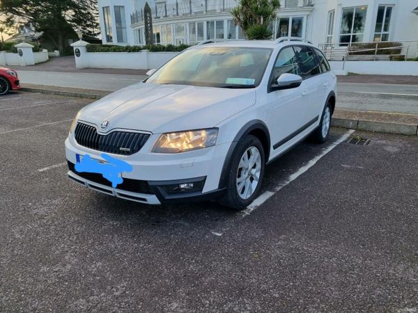 Skoda Octavia Estate, Diesel, 2015, White