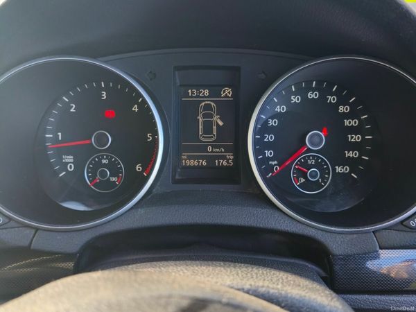 Volkswagen Golf Estate, Diesel, 2012, Black