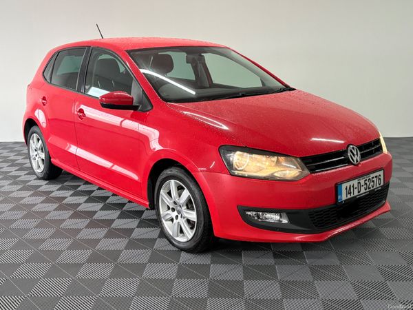 Volkswagen Polo Hatchback, Petrol, 2014, Red