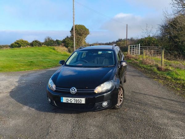 Volkswagen Golf Estate, Diesel, 2012, Black