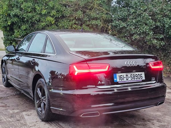 Audi A6 Saloon, Diesel, 2016, Black