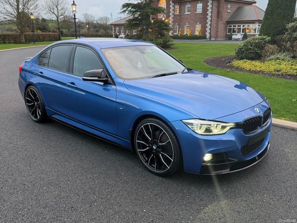 BMW 3-Series Saloon, Diesel, 2016, Blue