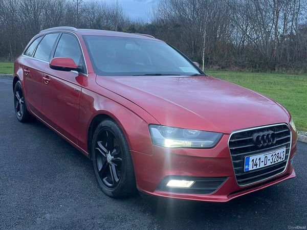 Audi A4 Estate, Diesel, 2014, Red