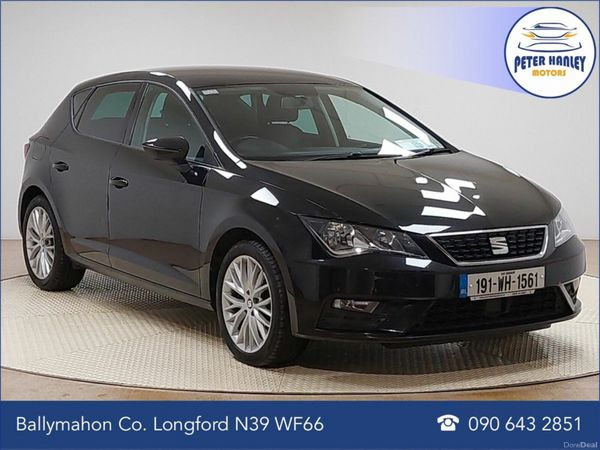 SEAT Leon Hatchback, Diesel, 2019, Black