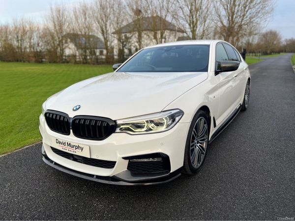 BMW 5-Series Saloon, Diesel, 2017, White
