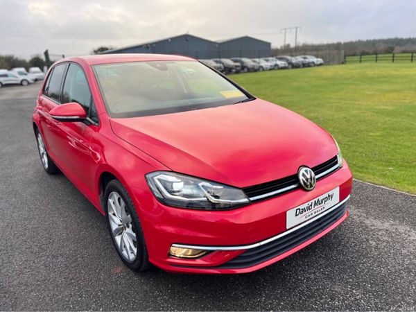 Volkswagen Golf Hatchback, Petrol, 2018, Red
