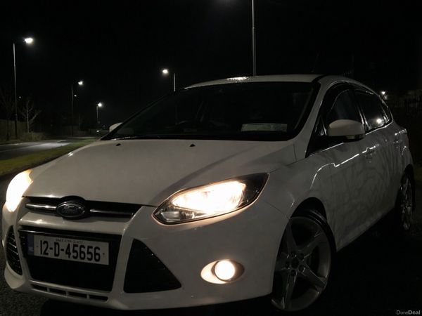 Ford Focus Hatchback, Diesel, 2012, White