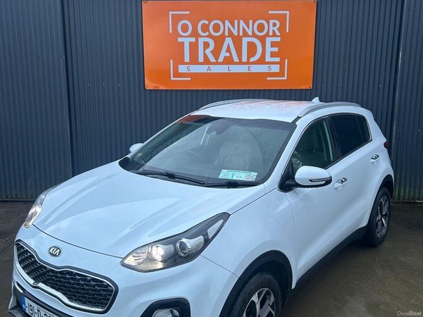 Kia Sportage SUV, Diesel, 2019, White