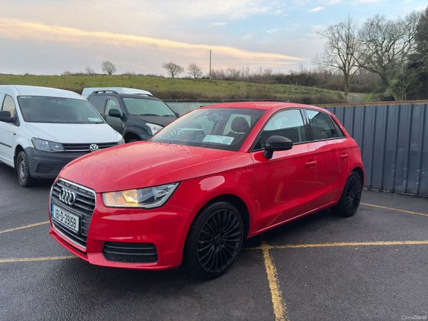 Audi A1 Hatchback, Petrol, 2016, Red