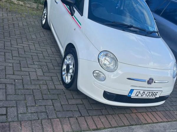 Fiat 500 Hatchback, Petrol, 2012, White