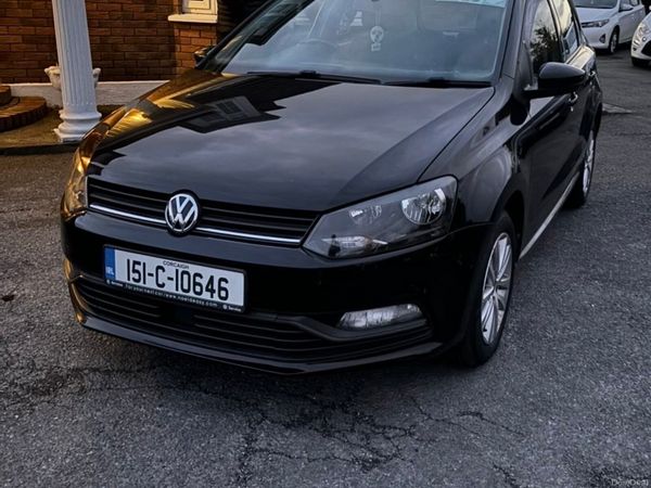 Volkswagen Polo Hatchback, Petrol, 2015, Black