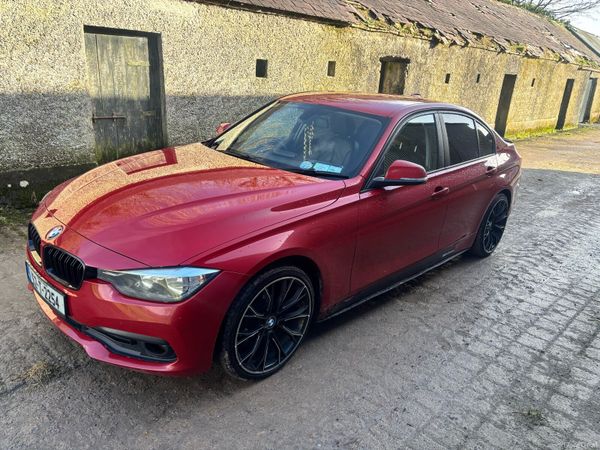BMW 3-Series Saloon, Diesel, 2016, Red