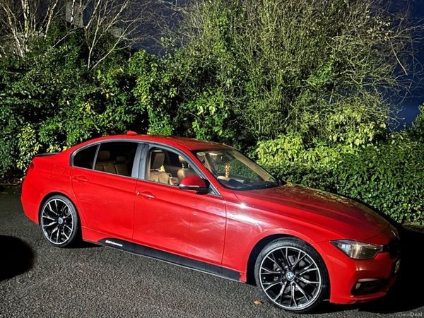 BMW 3-Series Saloon, Diesel, 2016, Red