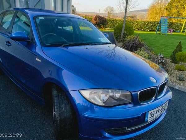 BMW 1-Series Hatchback, Diesel, 2009, Blue