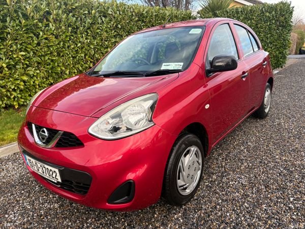 Nissan Micra Hatchback, Petrol, 2015, Red