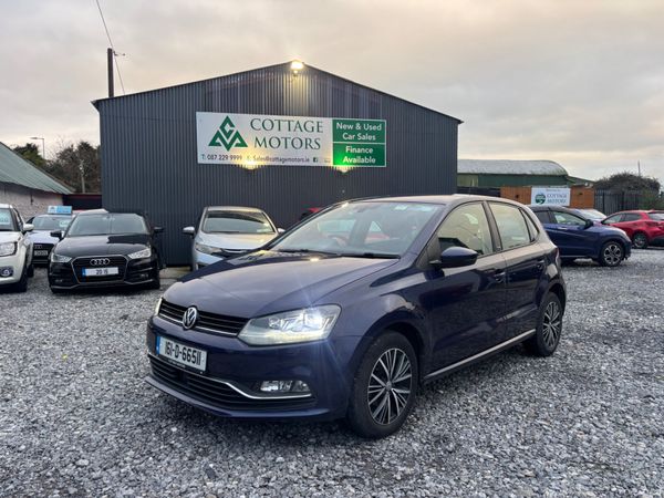 Volkswagen Polo Hatchback, Petrol, 2016, Blue
