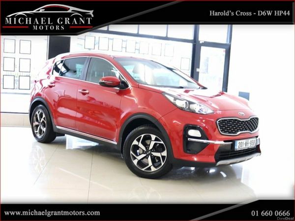 Kia Sportage SUV, Diesel, 2020, Red