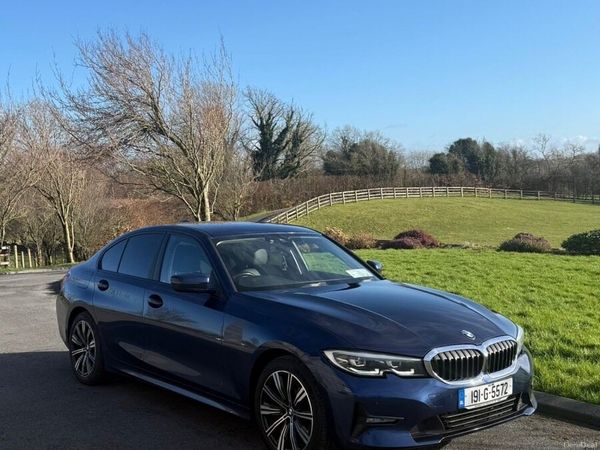 BMW 3-Series Saloon, Diesel, 2019, Blue