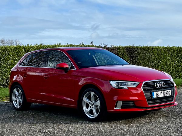 Audi A3 Hatchback, Petrol, 2018, Red