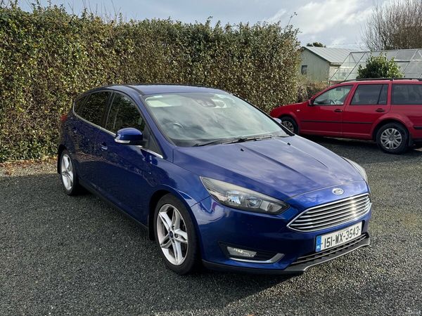 Ford Focus Hatchback, Diesel, 2015, Blue