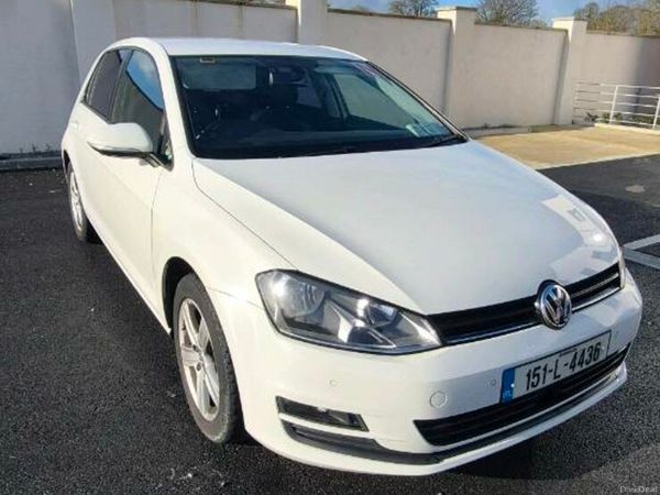 Volkswagen Golf Hatchback, Diesel, 2015, White