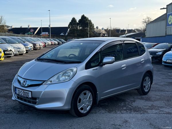 Honda Fit Hatchback, Petrol Hybrid, 2012, Silver