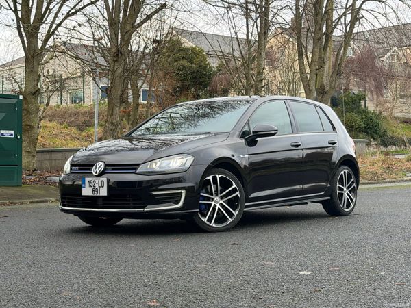 Volkswagen Golf Hatchback, Petrol Plug-in Hybrid, 2015, Black