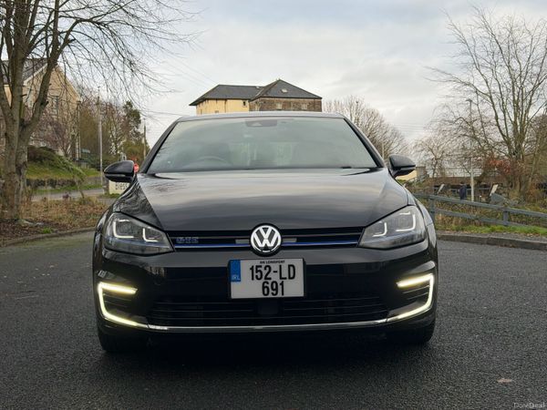 Volkswagen Golf Hatchback, Petrol Plug-in Hybrid, 2015, Black