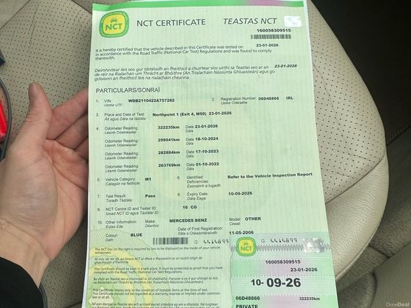 Mercedes-Benz E-Class Saloon, Petrol, 2006, Blue