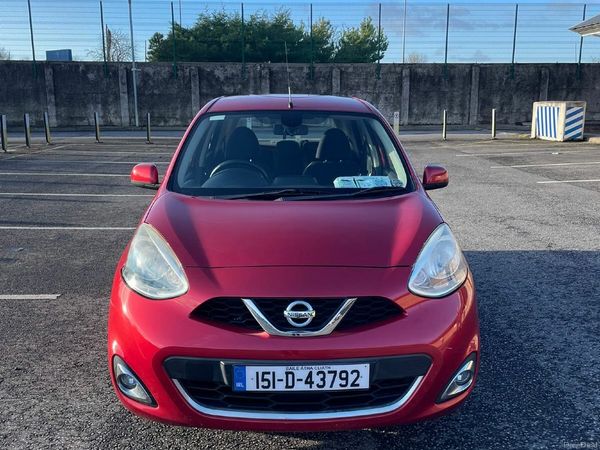 Nissan Micra Hatchback, Petrol, 2015, Red