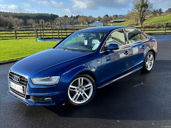 Audi A4 Saloon, Diesel, 2014, Blue