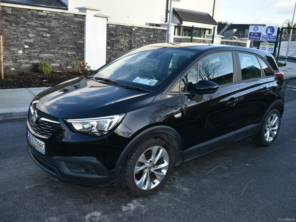 Vauxhall Crossland X Hatchback, Petrol, 2018, Black