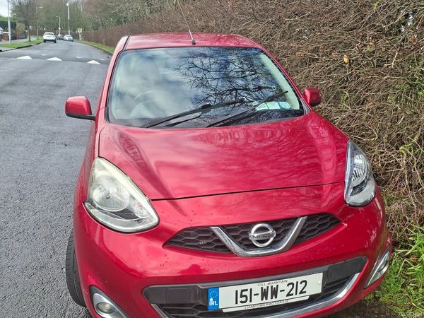 Nissan Micra Hatchback, Petrol, 2015, Red