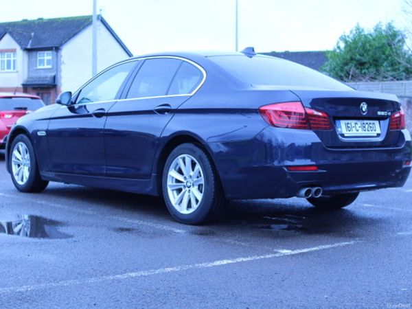 BMW 5-Series Saloon, Diesel, 2016, Blue