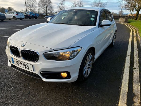 BMW 1-Series Hatchback, Diesel, 2016, White