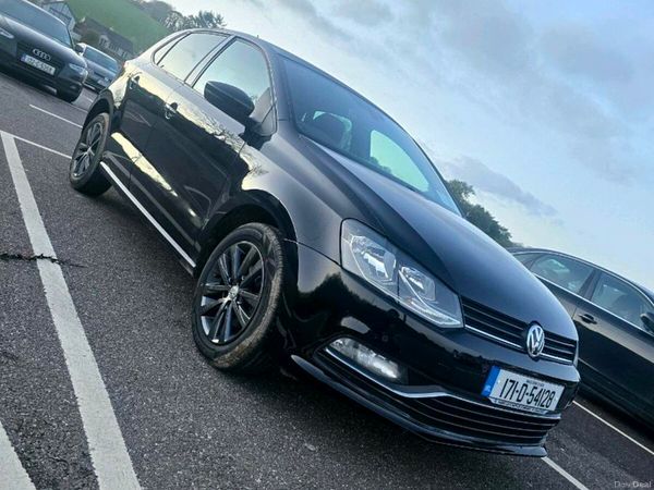 Volkswagen Polo Hatchback, Petrol, 2017, Black